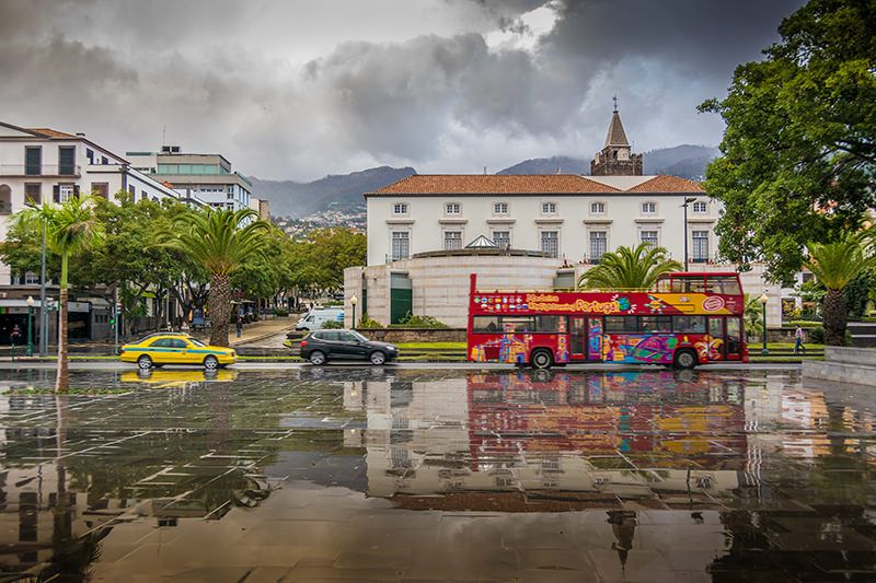 Funchal in the Rain