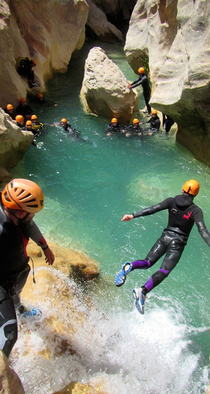 Canyoning on Madeira